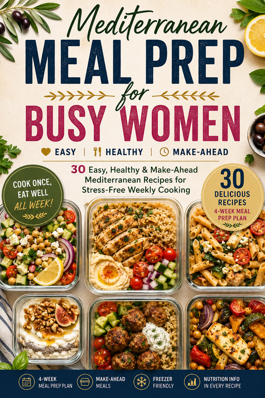 Mediterranean Meal Prep for Busy Women